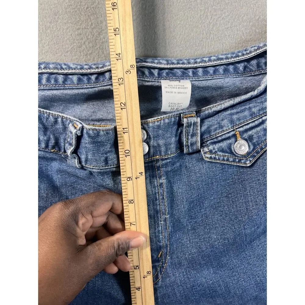 Levi's Vintage Wide Leg Ice Blue Jeans Women Size 20M Boot Cut
